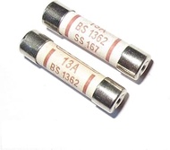 13A Domestic Household FUSES Fuse Plug Mains 13AMP Cartridge Ceramic Fuse Domestic Household Mains P