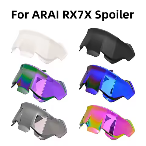 Rear Trim Helmet Spoiler For Arai RX-7X RX7X VZ-Ram RX7V RX7 high-quality Motor Helmet Spoiler Acces
