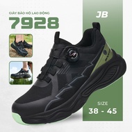 JB 7928 work safety shoes, sporty shape, impact-resistant steel toe cap, puncture-resistant sole