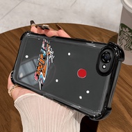 Casing Hp untuk OPPO F7 Case Casing pattern icon Kesing HP Kasing four Anti Drop corner Cesing Silic