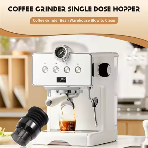 FGGS-Single Dose Hopper Hand Pressure Single Dose Hopper For GEMILAI Coffee Grinder Dose Hopper