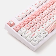 ((Only Keycaps, Not Keyboards) Popular chiikawaMOA Keycaps chiikawaMOA Height Xiaoba MAC Uzachi F99 