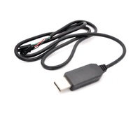 1PC 1M USB To RS232 TTL UART PL2303HX / COM Cable Module Converter Cable 4 Pin Data Line Black Compu