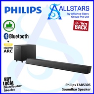 (ALLSTARS) Philips Soundbar Speaker TAB5305 / Bluetooth / HDMI (ARC) / 3.5mm AUX Input / Optical Input (Warranty 1 Year