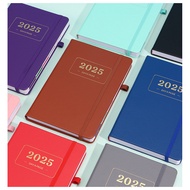 2025 Daily & Monthly Planner One Page A Day Time Hourly Appointment Book with Monthly Calendar Hard 