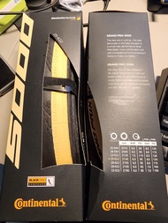 Continental 馬牌 GP5000 開口外胎, 連內胎, 700x25c