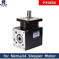 Angle Planetary Rudecer PXW86 Rigth Angle 90 Degree  Ratio 3 4 5 6  MAX 100N.m Suit Nema34 for CNC S
