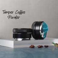 Cafetera Tamper Kopi Triangle Press Coffee Powder Barista Stainless Steel Black - 3153