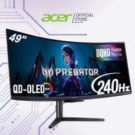 [New Launch 2025] [QD-OLED] Predator X49 X 49-Inch DQHD 4S with 240Hz Refresh Rate Curved Gaming Mon