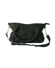 Tas Wanita Shoulder Bag Kulit Bozagi Korea Hijau Botol Ala Balen