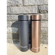 (全新未拆)(售)double wall輕量旋蓋保溫瓶 玫瑰金色 304不鏽鋼 450ml