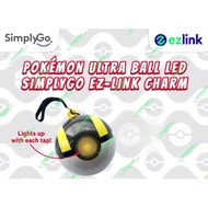 Pokemon Ultra Ball LED Simplygo Ezlink Charms
