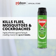 Baygon Multi-Insect Killer Maximum Kill Action Aerosol Spray - Mosquito, Cockroach, Flies (600ml)