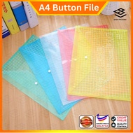 A4 Button File Folder File Bag Office Document  StationeryBag Filling  A4 Paper File Holder