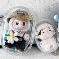 10/15/20cm娃包外出遛娃包高透包棉花娃娃痛包展示收纳包防尘挂包20251009