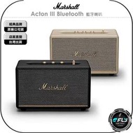 《飛翔無線3C》Marshall Acton III Bluetooth 藍牙喇叭◉公司貨◉經典三代◉藍芽音響◉震撼音效