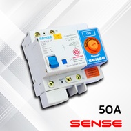 Sense DZ47LE-63 กันดูด เครื่องตัดไฟ เครื่องตัดไฟรั่ว (RCD) เซนส์ ชนิด RCBO 1P+N 4.5kA