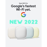 Google Nest WiFi Pro 6E AX5400 Mesh Router Latest Model
