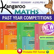 12 International Kangaroo Math Competition 2013-2024 | KMC- KANGAROO MATHEMATICS PAST COMPETITION (E