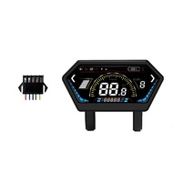 (UTVR) UKS6 Electric Scooter LCD Meter 24V-72V Color Screen E-Bike Smart Display Electric Bicycle Da