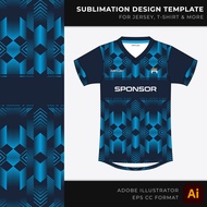 Catalogue 2024 - 011 | Sublimation Jersey, T-Shirt &amp; More Design Template | Adobe Illustrator