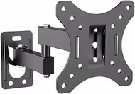 TV Wall Mount Swivelling Tilting Swivel TV Wall Mount for 10-32 Inch Flat and Curved TVs, VESA 100 x