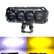 Lampu Tembak Laser 4 Mata Sorot Tembak D2 Laser Gun SQL 2Mata - Luminos Q6 Mobil Motor / Luminos Lam