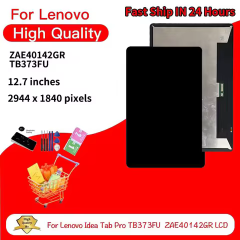 Tested For Lenovo Idea Tab Pro 12.7 TB373 TB373FU ZAE40142GR LCD Display Touch Screen Digitizer Asse