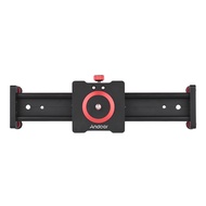 Andoer 50cm/20inch Aluminum Alloy Camera Track Slider Video Stabilizer Rail for DSLR Camera Camcorde