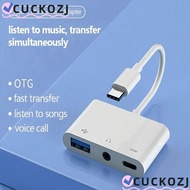 CUCKOZJ Type-C to 3.5m Professional Headphone 3 in 1 Data Transmission