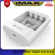 BỘ SẠC PIN GP RECYKO AA/AAA