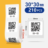 40-50mm Round Square Thermal Label Printer Sticker Self-Adhesive Thermal Paper Compatible M110 M220 