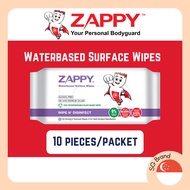 Zappy Waterbased Surface Wipes 50 Sheets