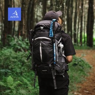 Men's Mountain Hiking Backpack 45L Chameleon ReptileWanita, Comfortable Premium