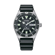 Citizen Automatic Black Polyurethane Strap Men Watch NY0120-01E