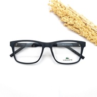 [LOOK STYLISH] Frame Kacamata Pria Lacoste 2864 Kotak Grade Original Gratis Lensa Anti Radiasi
