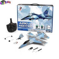 Roberts Hals【Fast Delivery】A290 RC Plane Remote Radio Control Model Aircraft 3CH 452mm 3d/6g System Airplane Epp Drone Wingspan Toys For Children