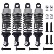 4Pcs Aluminum Shock Absorber Assembled Damper Replacement WLtoys 1/18 RC Car A959 A979 K929 A959-B A