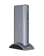 Anker 777 Thunderbolt Docking Station (Apex, 12-in-1, Thunderbolt 4) with Dock Stand