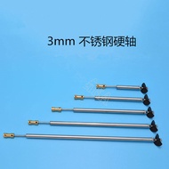 Model Ship 3mm Ship Shaft Assembly Drive Shaft Ship Model Shaft Series Assembly Stainless Steel Ship