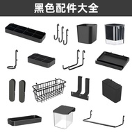 Black Wire-Wrap Board Accessories Punch-Free Ikea Universal UPU Sipi E-Sports Room Sideboard Cabinet Hook Parts Box