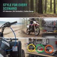 [KUI] Heavy Duty Motorcycle Throttle Cable for 150CC 250CC 300CC 350CC 400CC 450CC 500CC Robust Cons