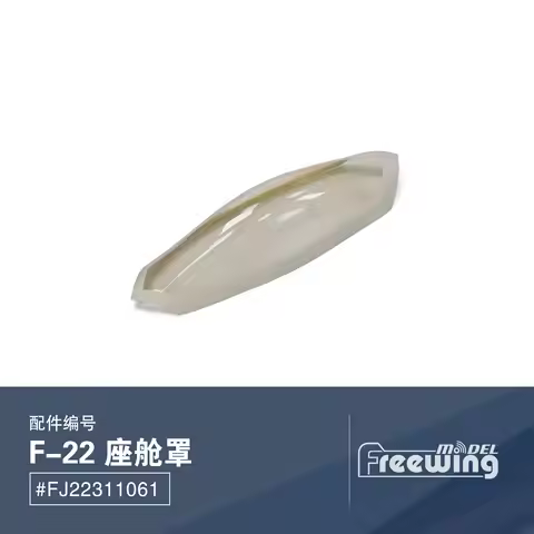 Canopy for RC Jet Plane Freewing F22 Raptor 80mm