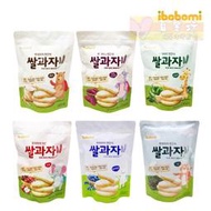 韓國ibobomi 嬰兒米餅30g (原味/蘋果/菠菜/紫薯/海苔/藍莓/香蕉) #真馨坊 - 寶寶餅乾/副食品/餅乾