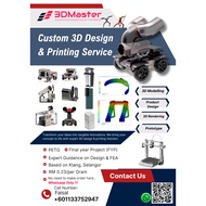 CUSTOM 3D DESIGN AND PRINTING SERVICES