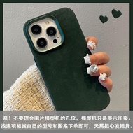Face Cloth สำหรับเคส iPhone 15 รูปแบบคาร์บอนไฟเบอร์พร้อมเคสกันกระแทก Apple 14 Pro Max แบบแม่เหล็ก