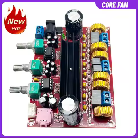 XH-M139 Digital Subwoofer Power Amplifier Board 2x50W 100W 2.1 Channel Amplifier Modules TPA3116D2 E