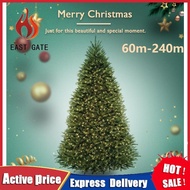 EAST GATE 4Ft / 5Ft / 6Ft / 7Ft / 8Ft Pine Needle Green Artificial Christmas Tree Xmas Trees