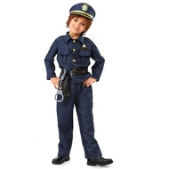 Dress Up America Police Costume for Kids - Police Officer Costume for Boys - Cop Uniform Set with Ac