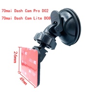 For 70mai pro plus+A500s suction cup holder for 70mai A800SE A510 A410 A800S A810 Lite d08 d02 DVR H
